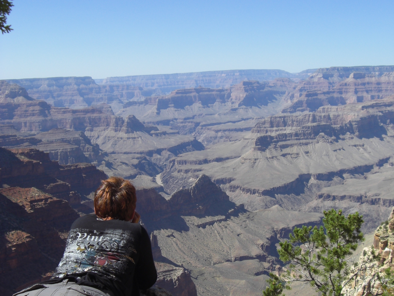 Anna am Grand Canyon