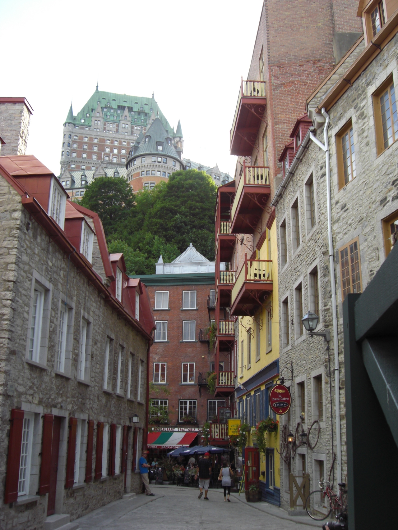 Blick auf Chateau