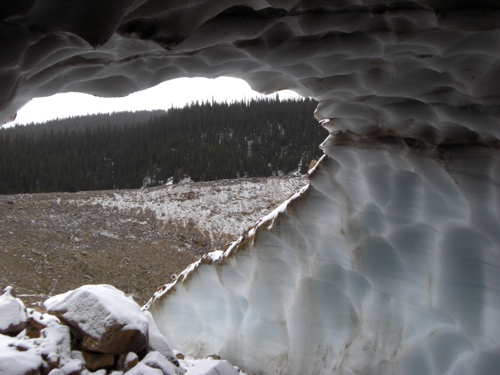 Eishöhle Ausgang