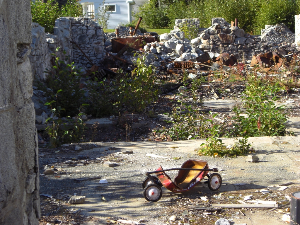 Kasernen-Ruine