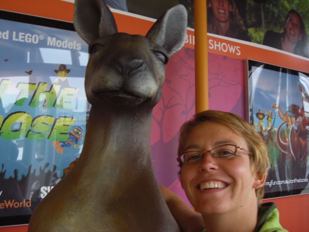 My kangaroo and I