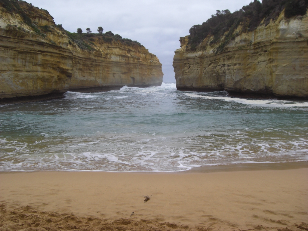 Nice beach on the Great Ocean Road