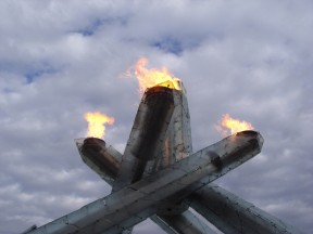 Spargel in Flammen