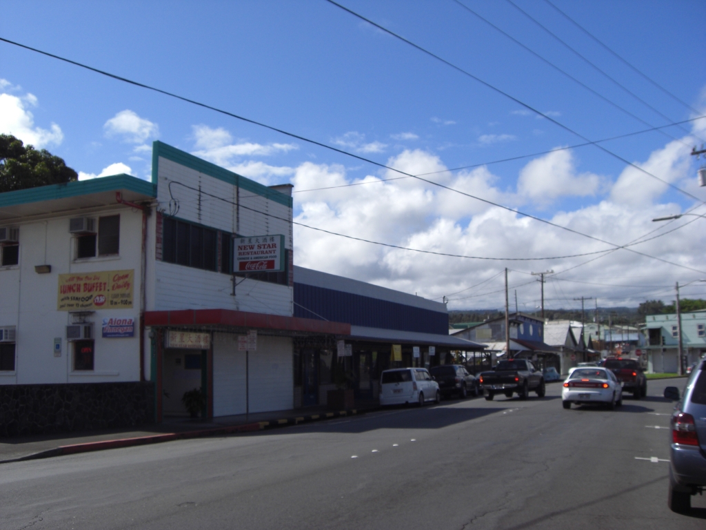 Strasse in Hilo