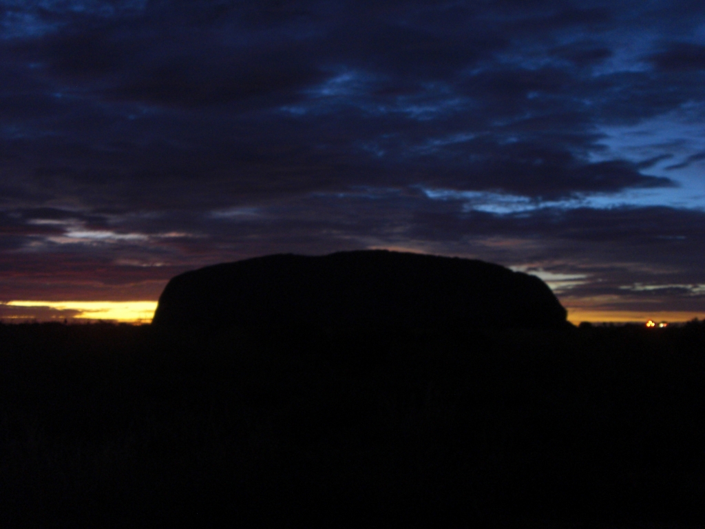 Uluru at sunrise